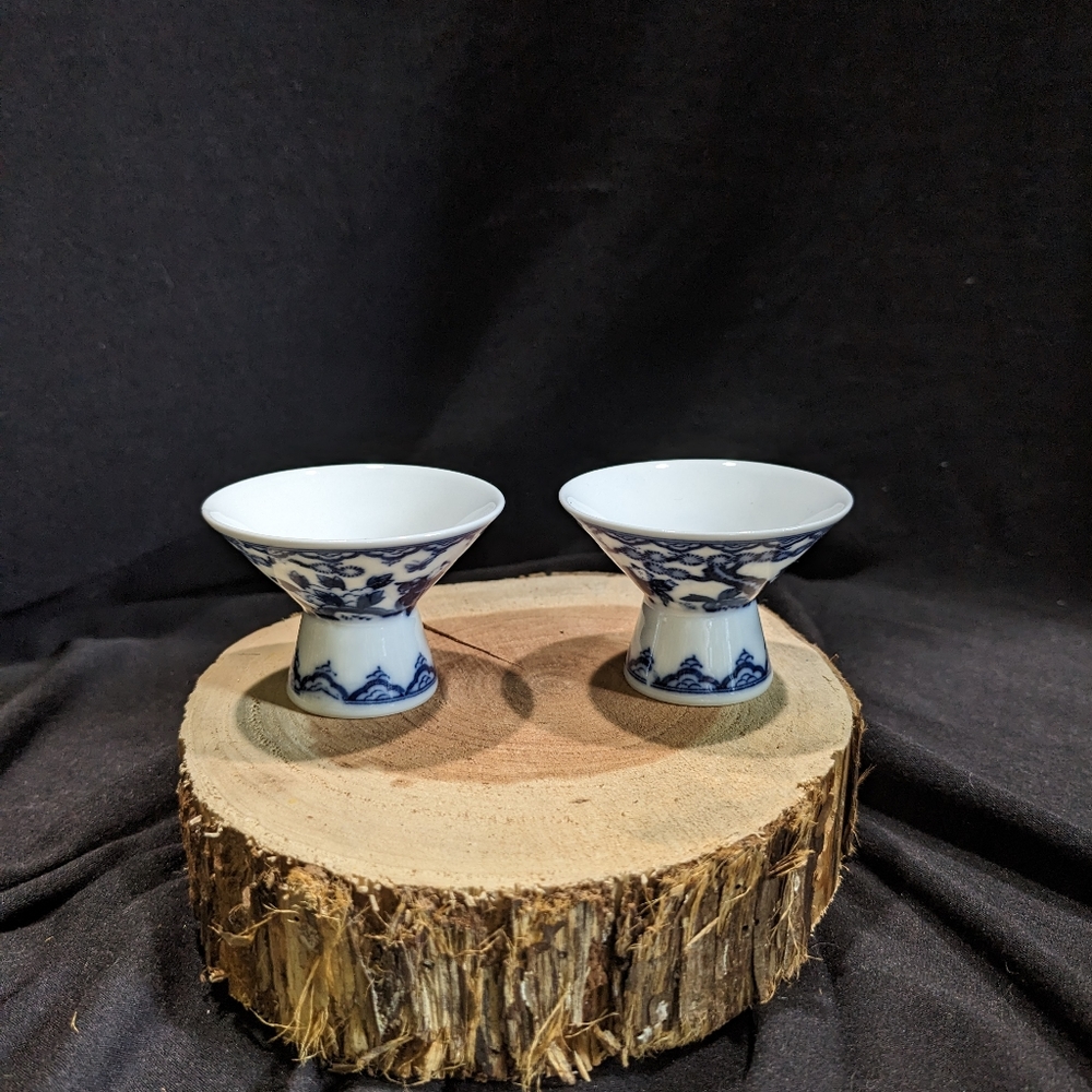 Japanese Porcelain Sake Cups